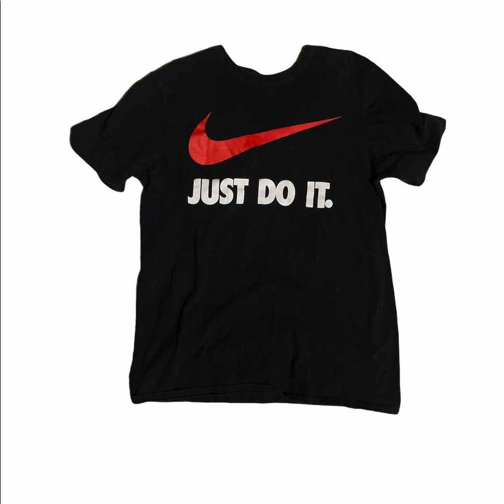 Classic “Just Do it” T-shirt Black and Red